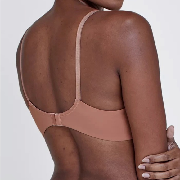 Skatlett Blue Entice Lace Balconette Bra Size 34C Gleam/ terracotta NWT - Picture 2 of 2